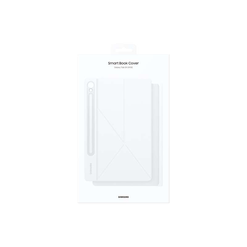 Samsung Galaxy Tab S9 Smart Bookcover Case - White