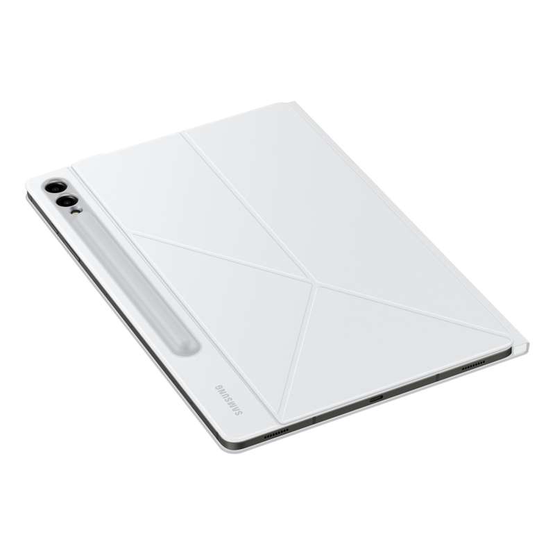 Samsung Galaxy Tab S10+, S9FE+, S9+ Smart Bookcover Case  White