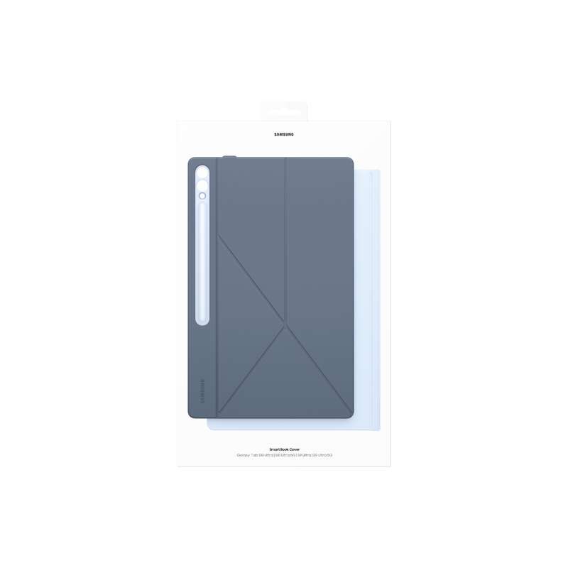 Samsung Galaxy Tab S10 Ultra, S9 Ultra Smart Bookcover Case - White