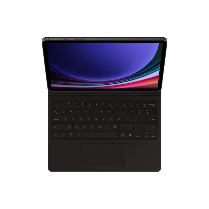 Samsung Galaxy Tab S9 Keyboard Bookcover AI Key Case - Black