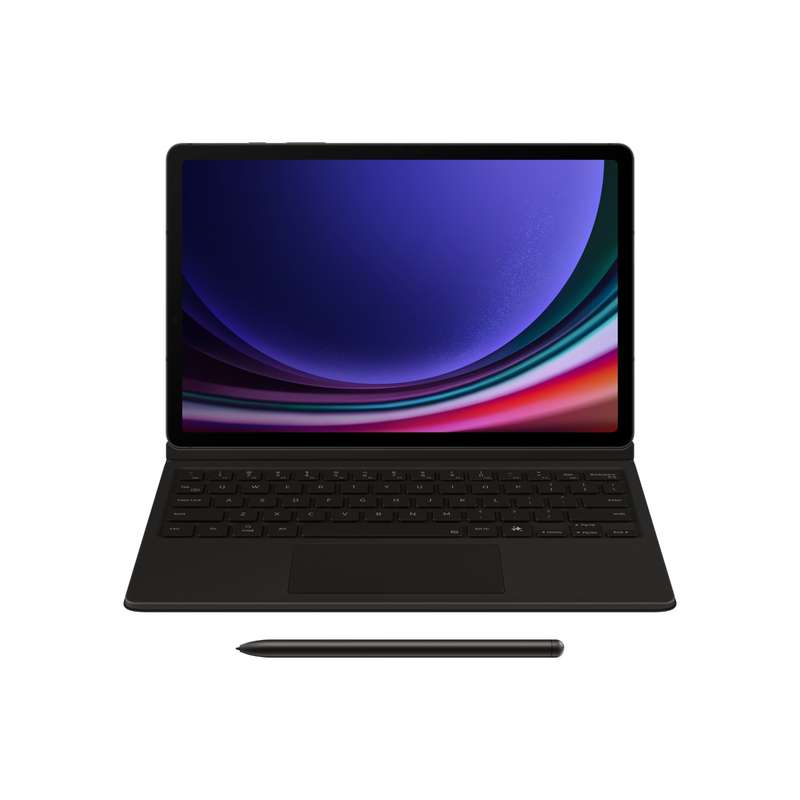 Samsung Galaxy Tab S9 Keyboard Bookcover AI Key Case - Black