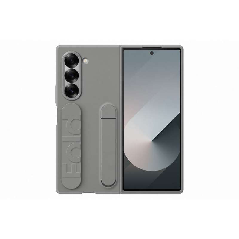 Samsung Galaxy Z Fold6 Standing Case With Strap  Grey
