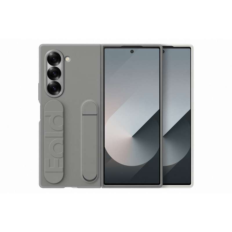 Samsung Galaxy Z Fold6 Standing Case With Strap - Grey