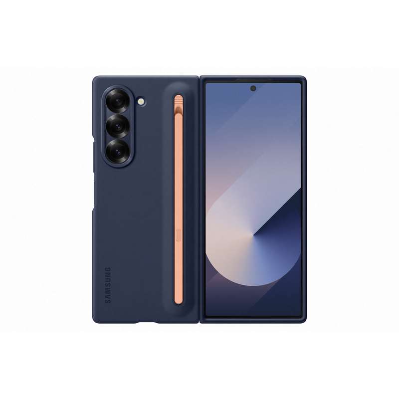Samsung Galaxy Z Fold6 Case - Official Samsung Slim S Pen Cover - Navy