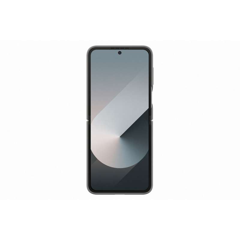 Samsung Galaxy Z Flip6 Silicone With Ring Case - Grey