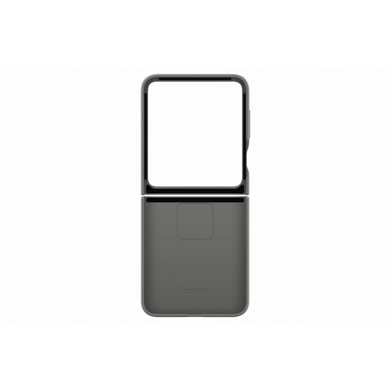 Samsung Galaxy Z Flip6 Silicone With Ring Case - Grey