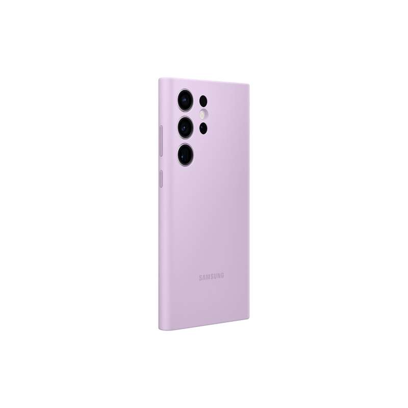 Samsung Galaxy S23 Ultra Case - Official Samsung Silicone Cover - Lavender