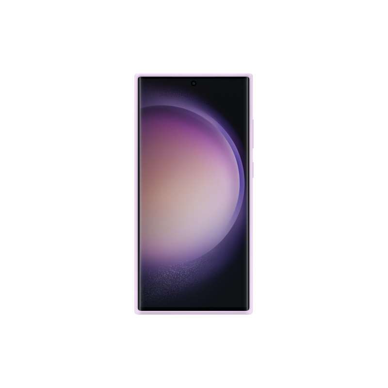 Samsung Galaxy S23 Ultra Case - Official Samsung Silicone Cover - Lavender