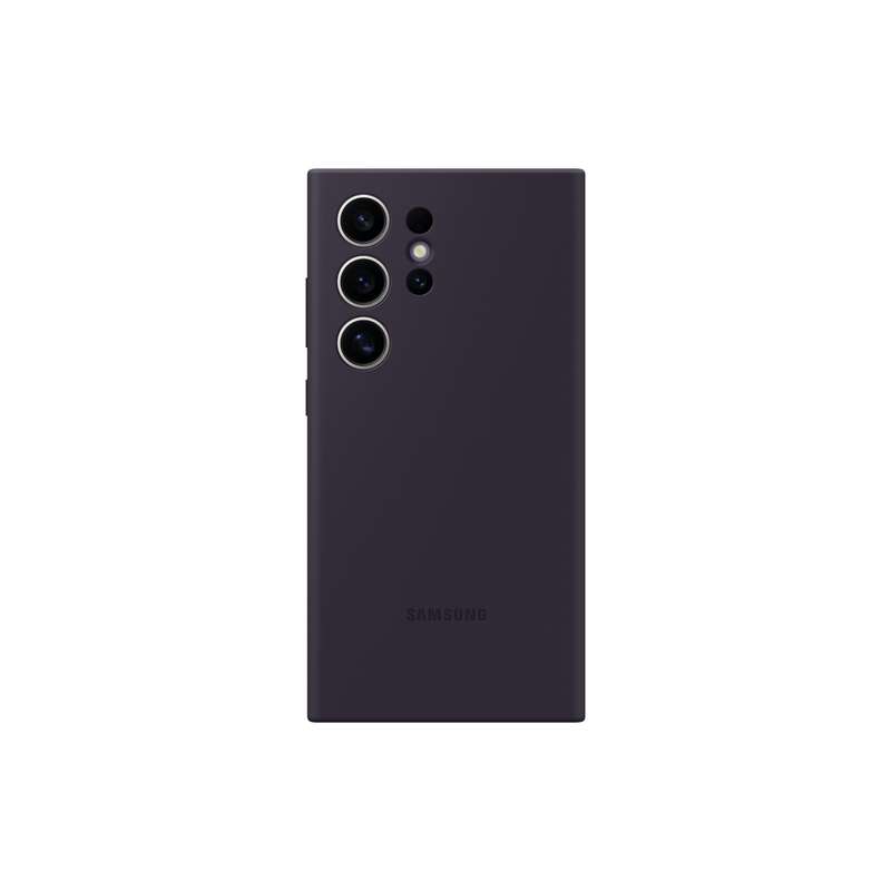Samsung Galaxy S24 Ultra Silicone Case - Dark Violet