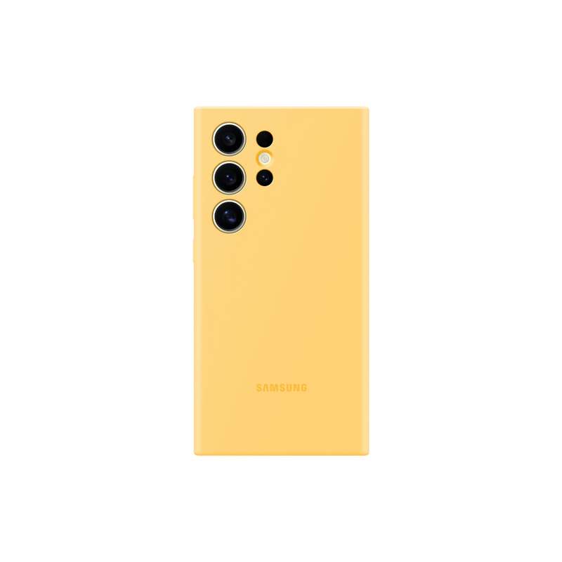 Samsung Galaxy S24 Ultra Silicone Case - Yellow