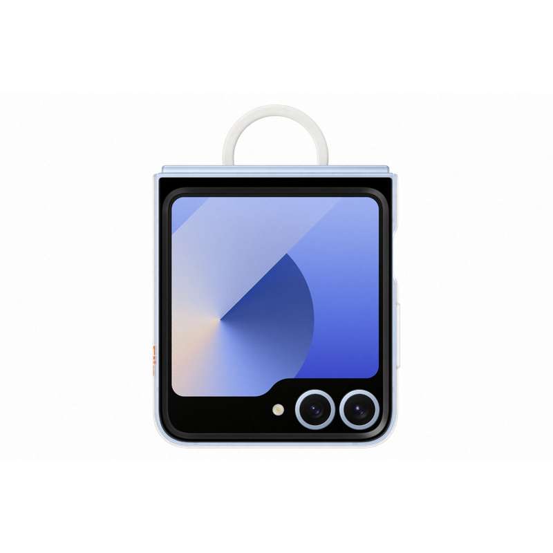 Samsung Galaxy Z Flip6 Clear Case With Ring Case - Clear