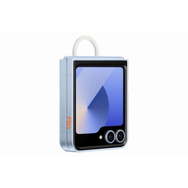 Samsung Galaxy Z Flip6 Clear Case With Ring Case - Clear