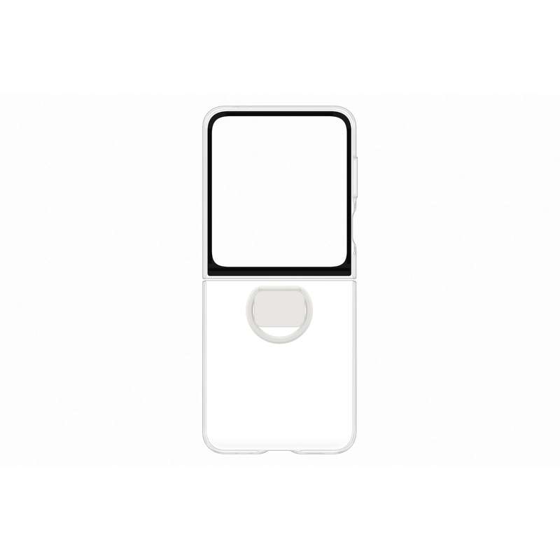 Samsung Galaxy Z Flip6 Clear Case With Ring Case - Clear