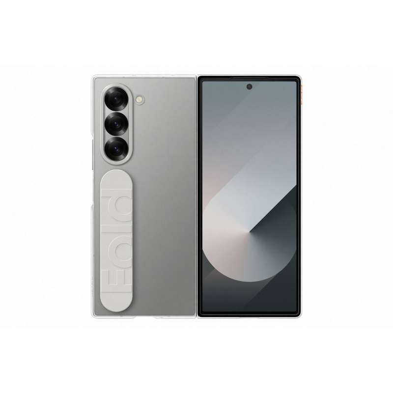 Samsung Galaxy Z Fold6 Silicone Case With Strap - Clear