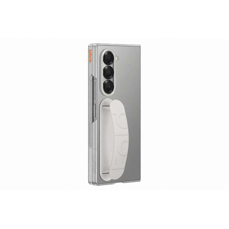 Samsung Galaxy Z Fold6 Silicone Case With Strap - Clear