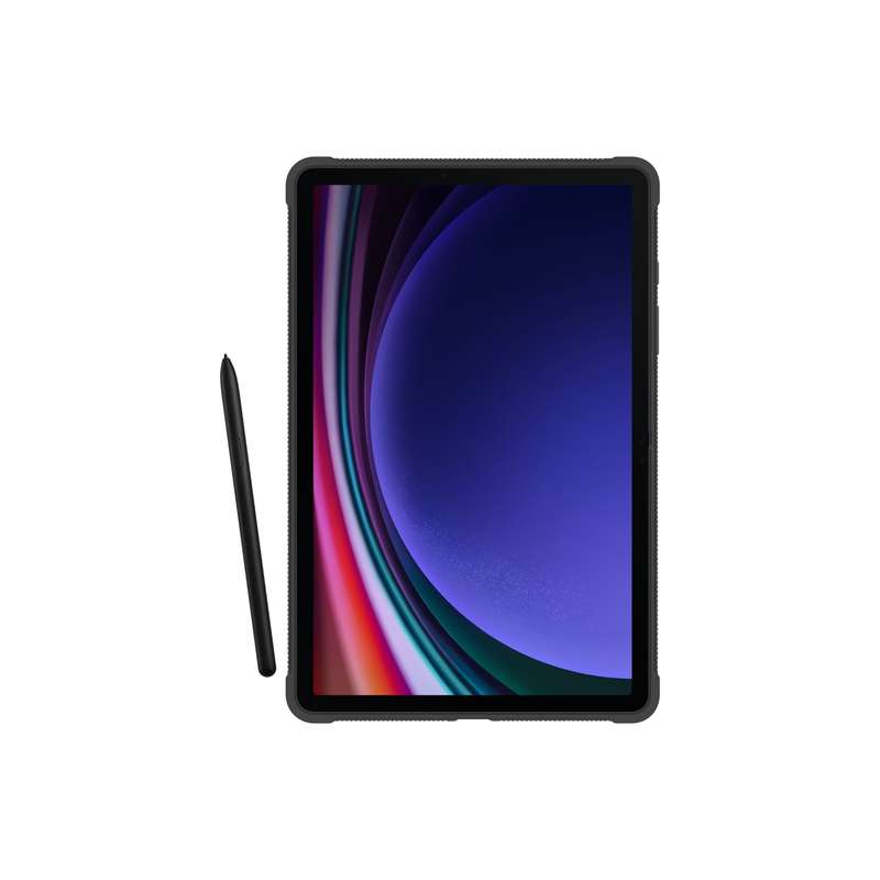 Samsung Galaxy Tab S9 Case - Official Samsung Outdoor BookCover - Black