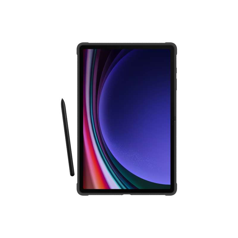Samsung Galaxy Tab A9+ Case - Official Samsung Outdoor BookCover - Black