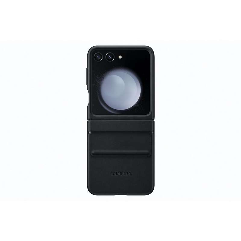 Samsung Galaxy Z Flip5 Flap Eco-Leather Case - Black