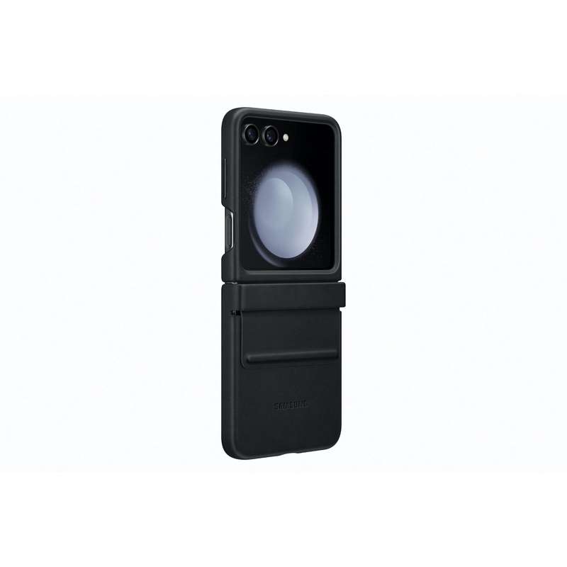 Samsung Galaxy Z Flip5 Flap Eco-Leather Case - Black