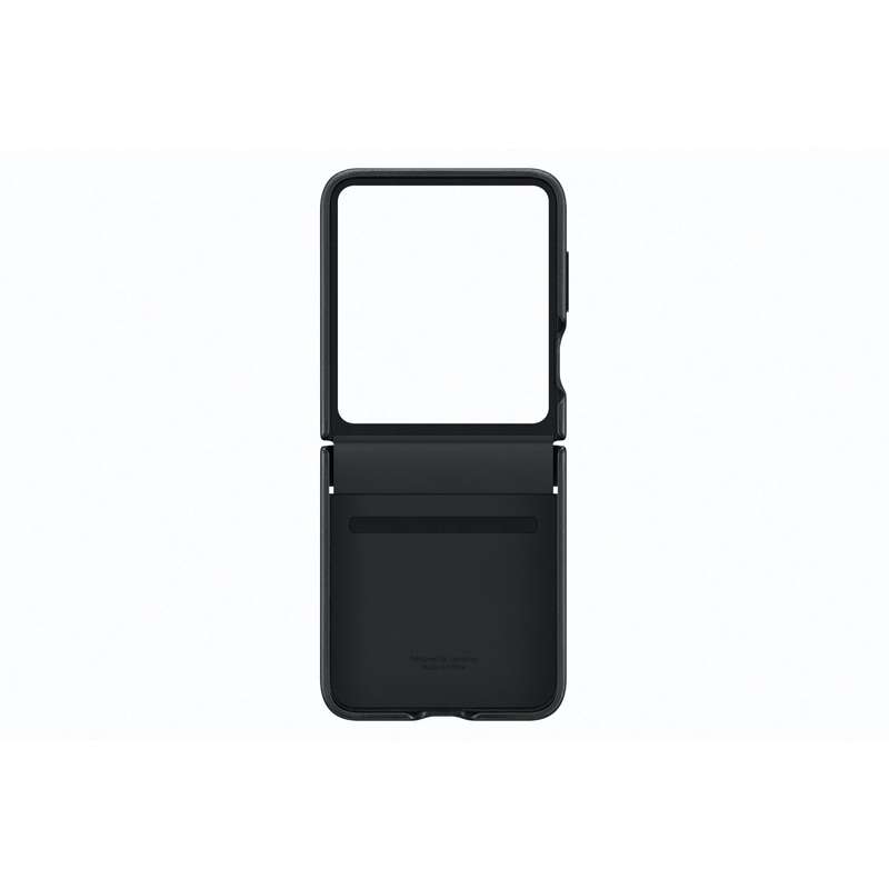 Samsung Galaxy Z Flip5 Flap Eco-Leather Case - Black