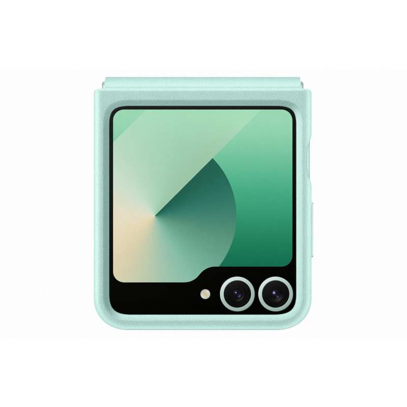 Samsung Galaxy Z Flip6 Vegan Leather Case - Mint