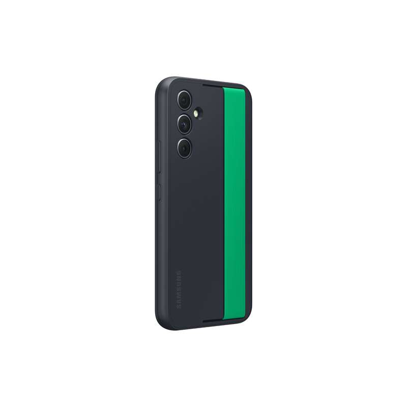 Samsung Galaxy A54 5G Silicone Case With Strap - Black
