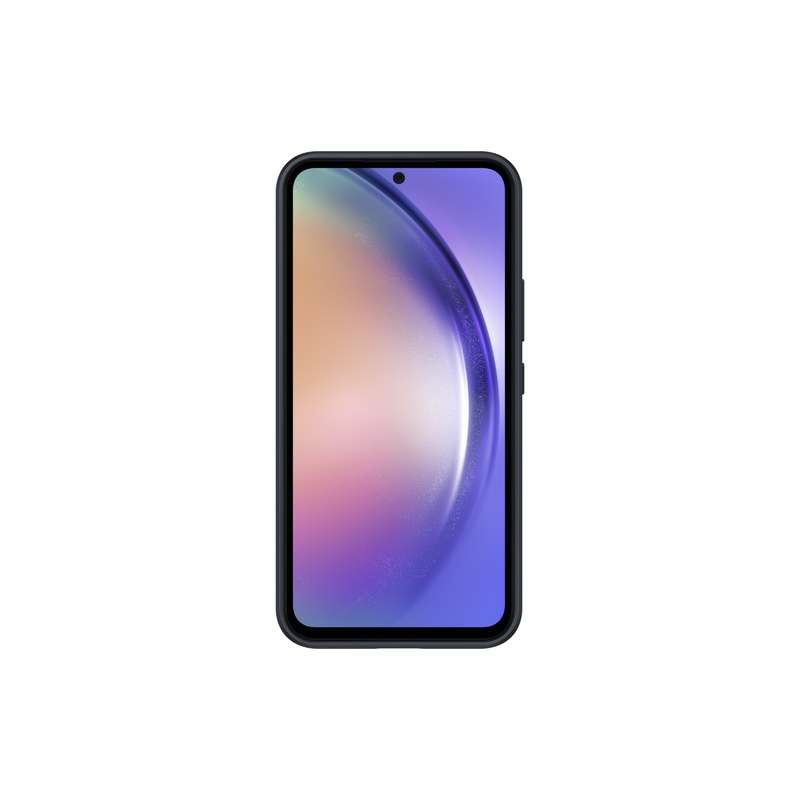 Samsung Galaxy A54 5G Silicone Case With Strap - Black