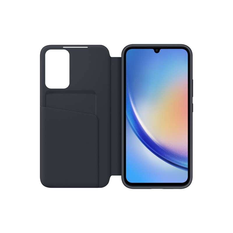 Samsung Galaxy A34 5G S View Wallet Case - Black