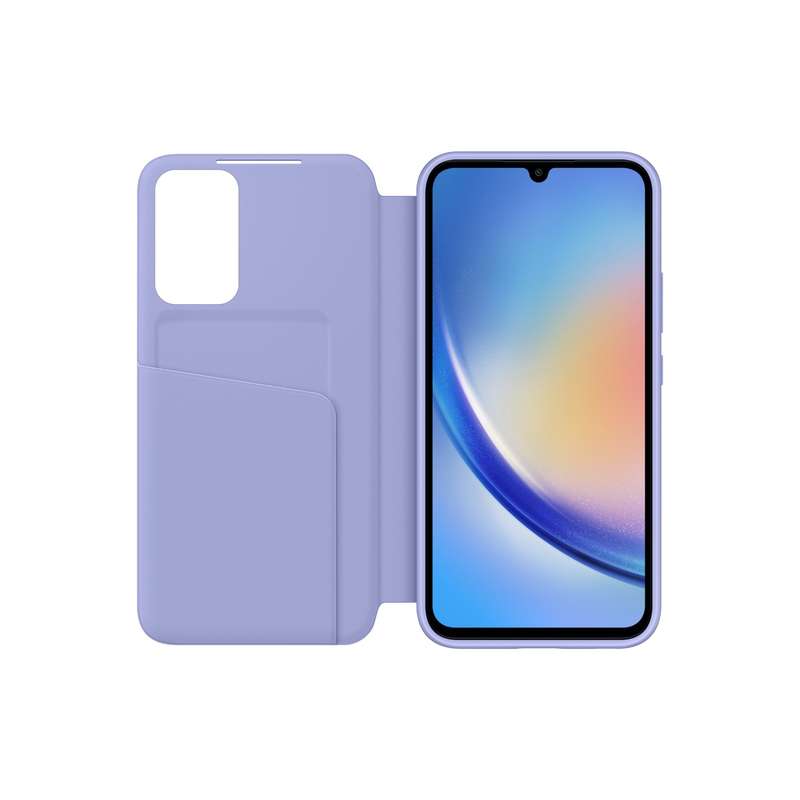 Samsung Galaxy A34 5G S View Wallet Case  Blue