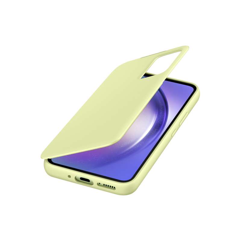 Samsung Galaxy A54 5G S View Wallet Case  Lime