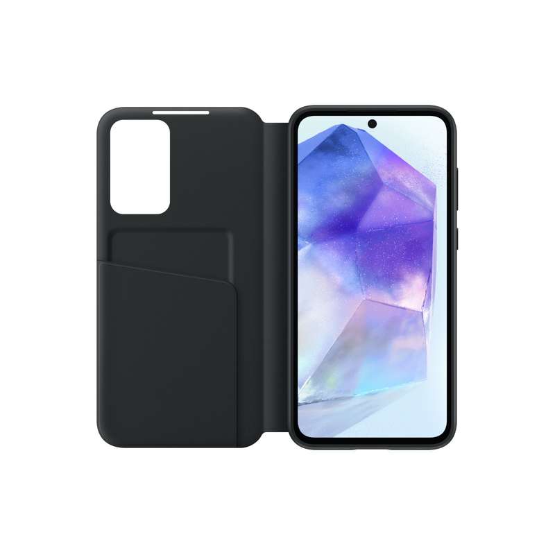 Samsung Galaxy A55 5G S View Wallet Case - Black