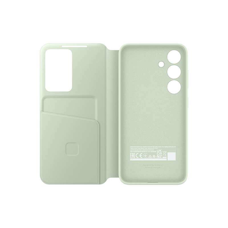 Samsung Galaxy S24 S View Wallet Case  Light Green