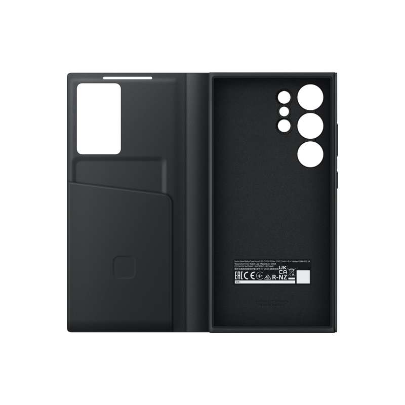 Samsung Galaxy S24 Ultra S View Wallet Case  Black