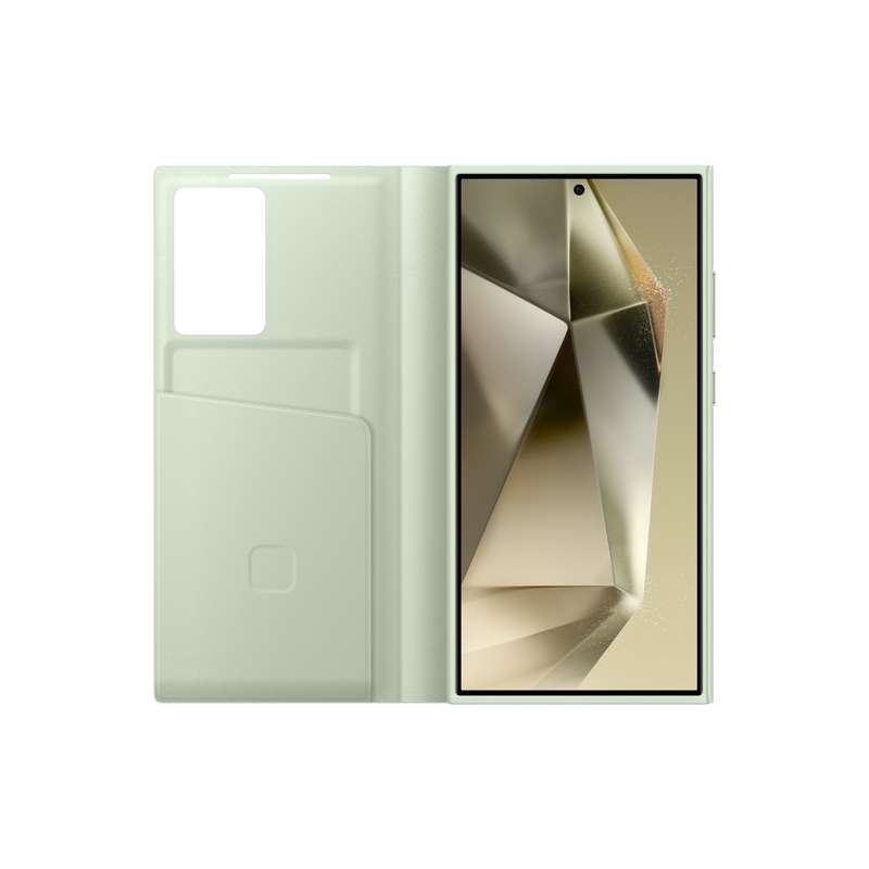 Samsung Galaxy S24 Ultra S View Wallet Case - Green