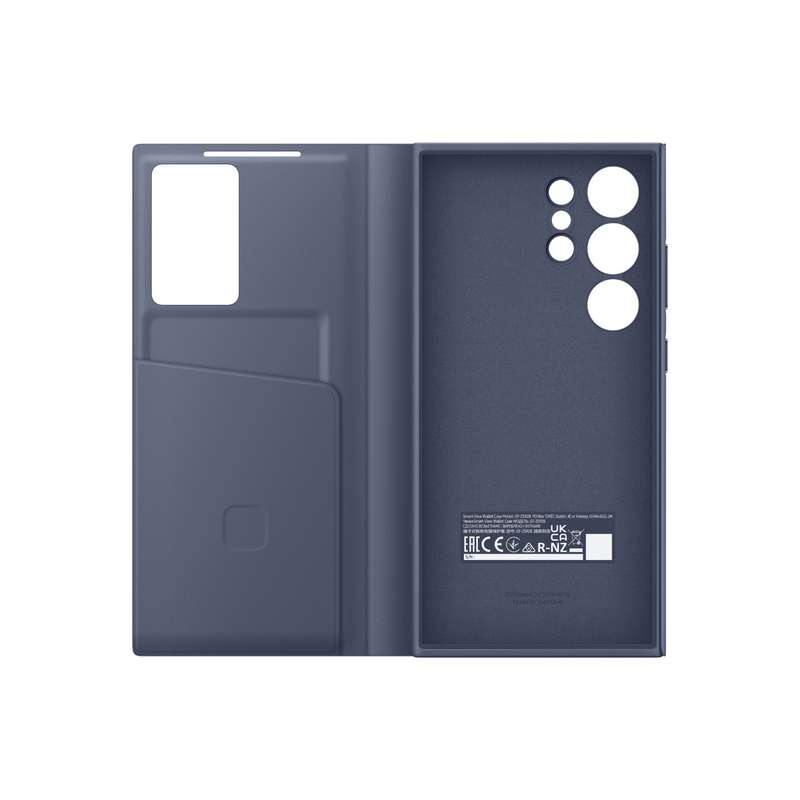 Samsung Galaxy S24 Ultra S View Wallet Case  Violet