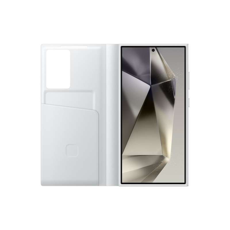 Samsung Galaxy S24 Ultra S View Wallet Case - White
