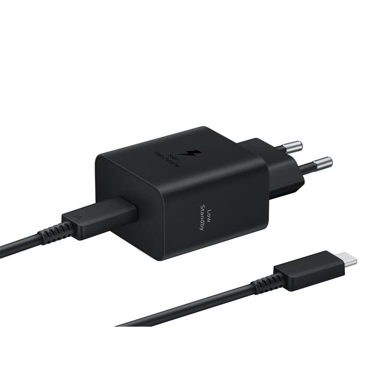 Samsung 45W Wall Charger - 1 Port Fast Charger - Black
