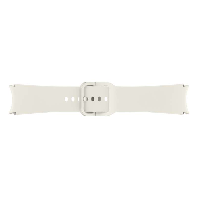 Samsung Galaxy Watch 6 / 5 / 4 Cream Sport Band Watch Strap (S / M)