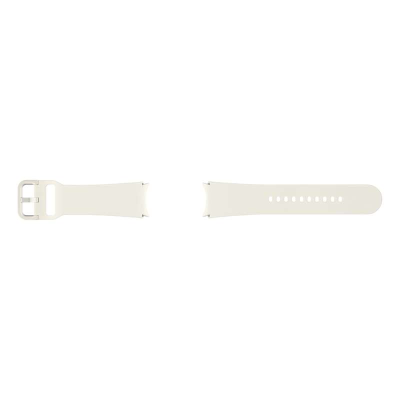 Samsung Galaxy Watch 6 / 5 / 4 Cream Sport Band Watch Strap (S / M)