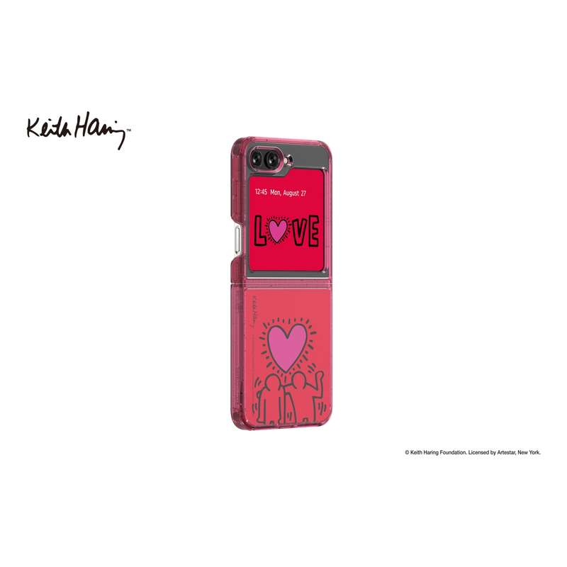 Samsung Galaxy Z Flip5 Eco-Friends Keith Haring - Love Case