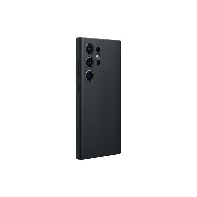 Samsung Galaxy S24 Ultra Vegan Leather Case - Black