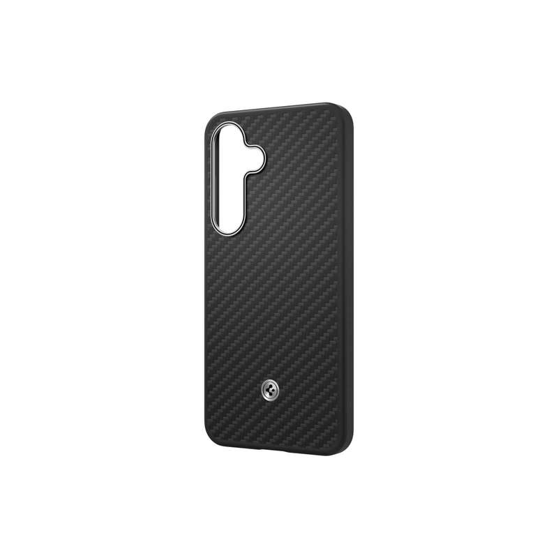 Samsung Galaxy S25+ Enzo Aramid Case - Black Silver