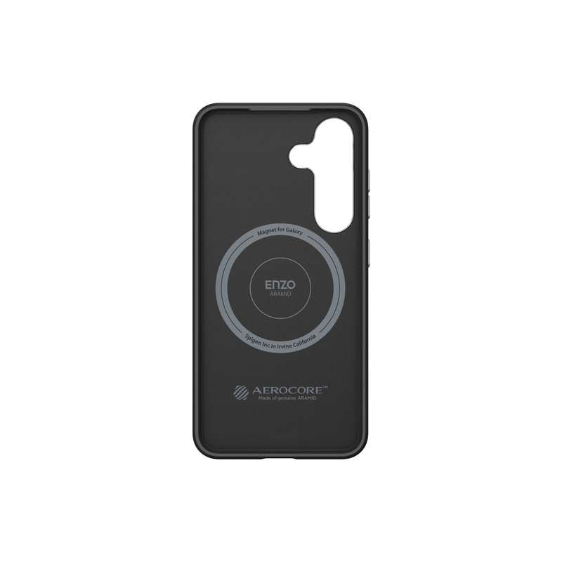Samsung Galaxy S25+ Enzo Aramid Case - Black Silver