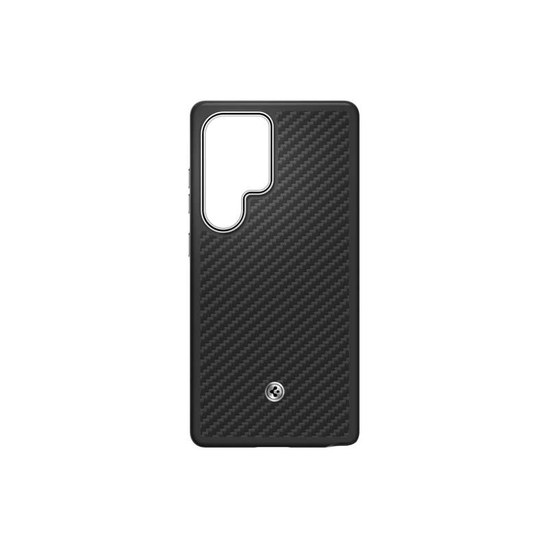 Samsung Galaxy S25 Ultra Enzo Aramid Case - Black Silver