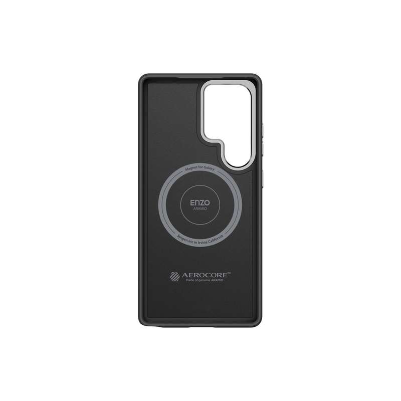Samsung Galaxy S25 Ultra Enzo Aramid Case - Black Silver