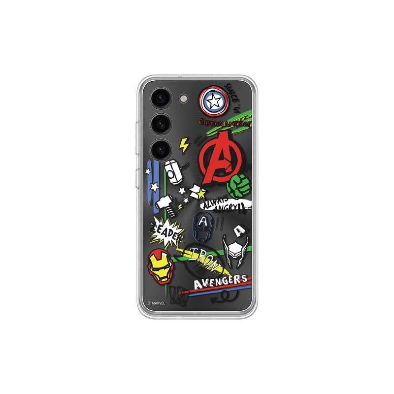 Samsung Galaxy S23 SMAPP Marvel Doodle Back Plate Insert