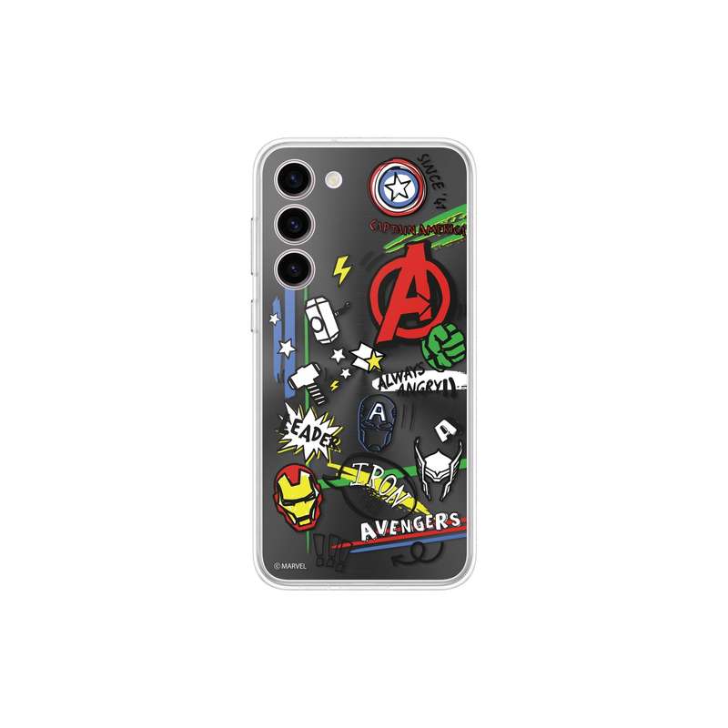 Samsung Galaxy S23+ SMAPP Marvel Doodle Back Plate Insert