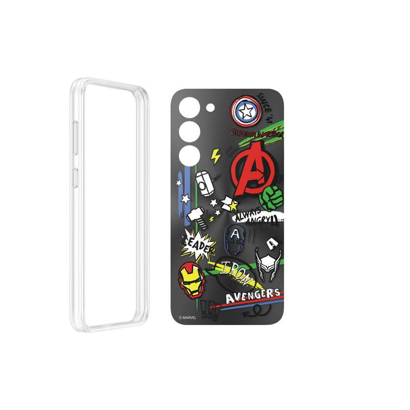 Samsung Galaxy S23+ SMAPP Marvel Doodle Back Plate Insert