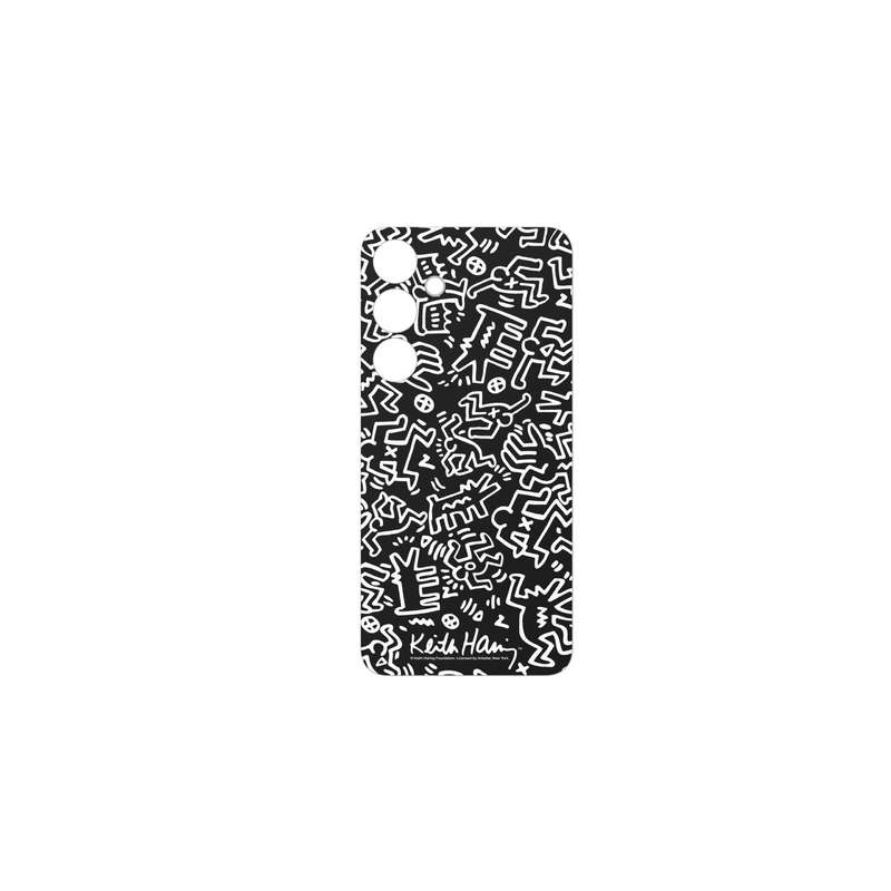 Samsung Galaxy S24+ SMAPP FlipSuit Phone Card Keith Haring Mono