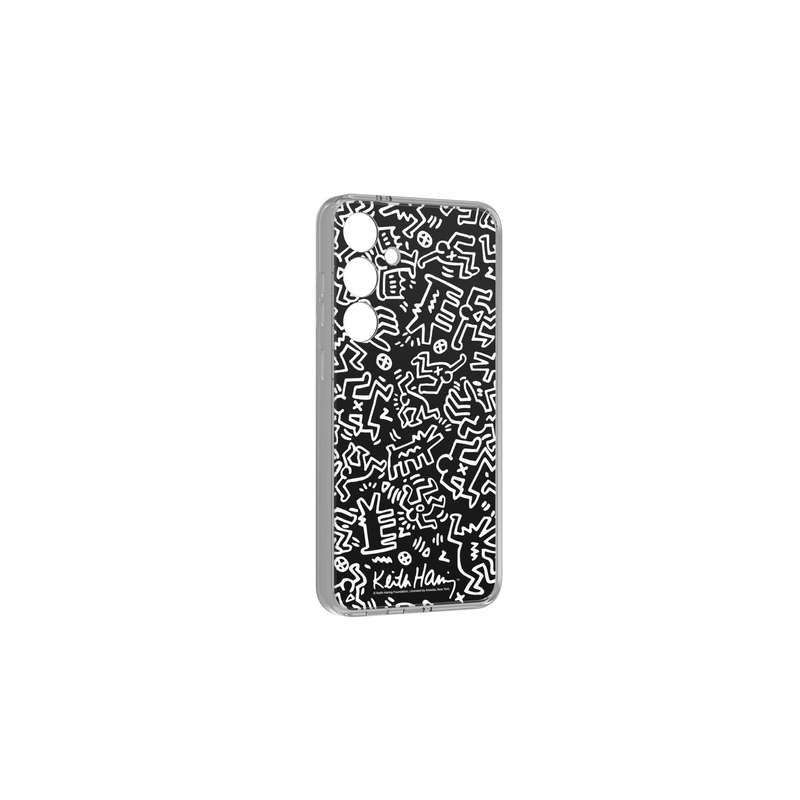 Samsung Galaxy S24+ SMAPP FlipSuit Phone Card Keith Haring Mono